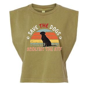 Save The Dogs Abolish The Atf Garment-Dyed Women's Muscle Tee