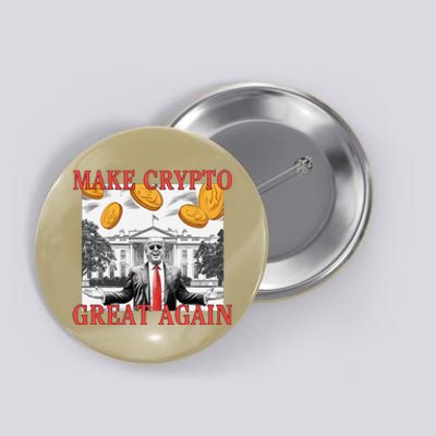 Sarcastic Trump DaddyS Home Make Crypto Great Again Bitcoin Button