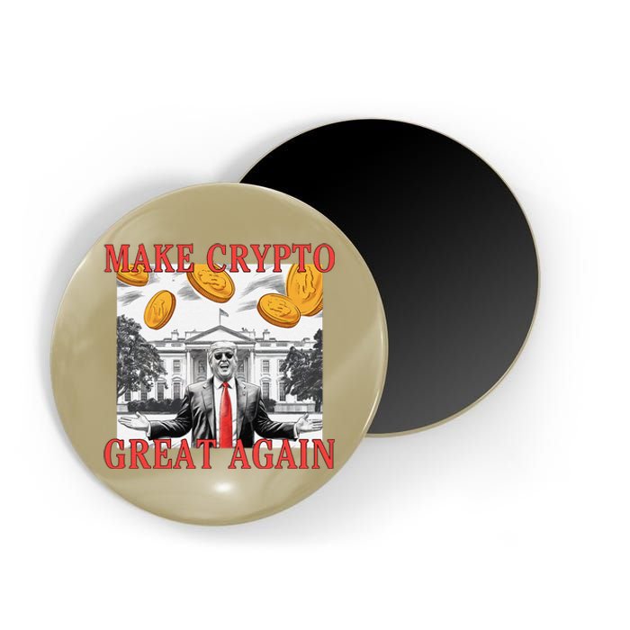 Sarcastic Trump DaddyS Home Make Crypto Great Again Bitcoin Magnet