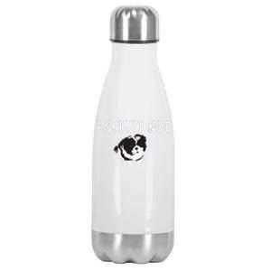 Shih Tzu Dog Owner Funny I Shitzu Not Stainless Steel Insulated Water Bottle