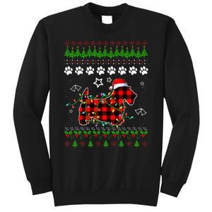 Scottish Terrier Dog Funny Xmas Ugly Sweater Sweatshirt