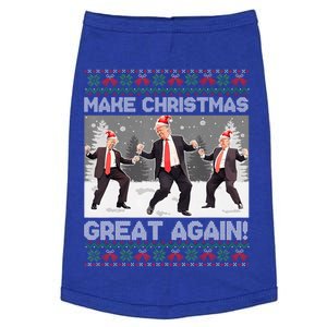 Santa Trump Dance Make Christmas Great Again Ugly Cool Gift Doggie Tank