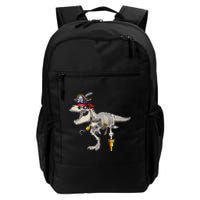 Skeleton Trex Dinosaur Pirate Trick Or Treat Halloween Daily Commute Backpack