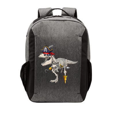 Skeleton Trex Dinosaur Pirate Trick Or Treat Halloween Vector Backpack