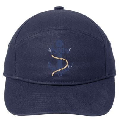 Seas The Day 7-Panel Snapback Hat