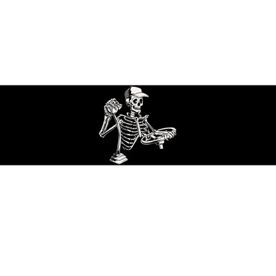 Skeleton Truck Driver Funny Big Trucking Trucker Bumper Sticker