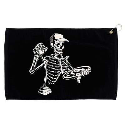 Skeleton Truck Driver Funny Big Trucking Trucker Grommeted Golf Towel