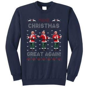 Santa Trump Dance Make Christmas Great Again Ugly Sweater Sweatshirt