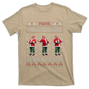 Santa Trump Dance Make Christmas Great Again Ugly Sweater T-Shirt