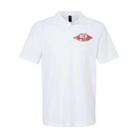 Save The Drama For Your Mama Lips Funny Softstyle Adult Sport Polo