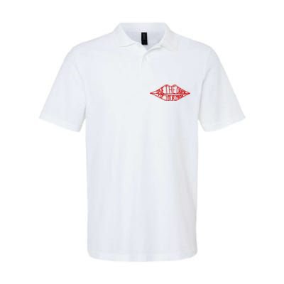 Save The Drama For Your Mama Lips Funny Softstyle Adult Sport Polo