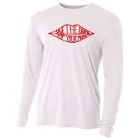 Save The Drama For Your Mama Lips Funny Cooling Performance Long Sleeve Crew