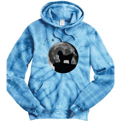 Shih Tzu Dog Moon Tie Dye Hoodie