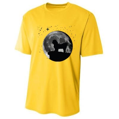 Shih Tzu Dog Moon Performance Sprint T-Shirt