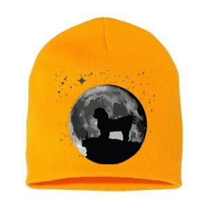 Shih Tzu Dog Moon Short Acrylic Beanie