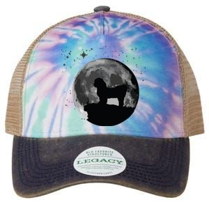 Shih Tzu Dog Moon Legacy Tie Dye Trucker Hat