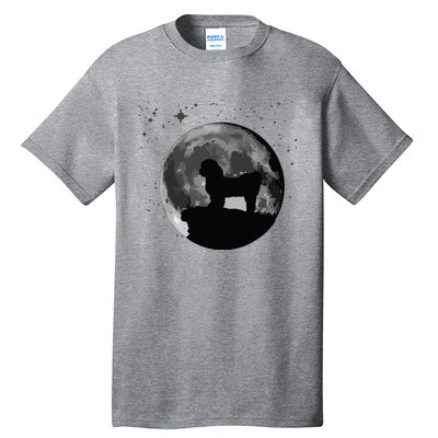 Shih Tzu Dog Moon Tall T-Shirt