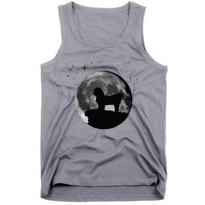 Shih Tzu Dog Moon Tank Top