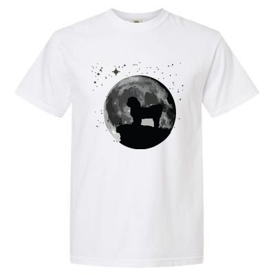 Shih Tzu Dog Moon Garment-Dyed Heavyweight T-Shirt