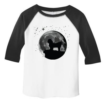 Shih Tzu Dog Moon Toddler Fine Jersey T-Shirt