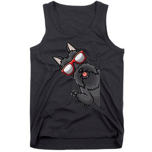 Scottish Terrier Dog Aberdeen Terrier Tank Top