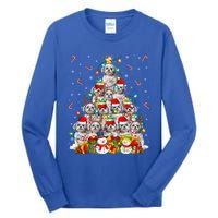 Shih Tzu Dog Xmas Lighting Tree Santa Shih Tzu Christmas Funny Gift Tall Long Sleeve T-Shirt