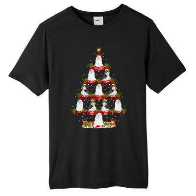 Shih Tzu Dog Xmas Tree Lighting Shih Tzu Christmas Tree Cool Gift Tall Fusion ChromaSoft Performance T-Shirt