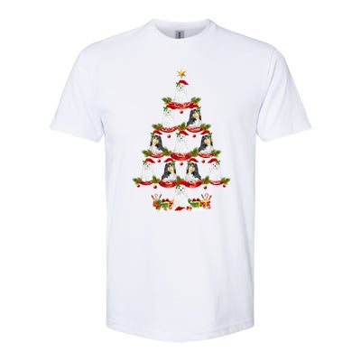 Shih Tzu Dog Xmas Tree Lighting Shih Tzu Christmas Tree Cool Gift Softstyle CVC T-Shirt