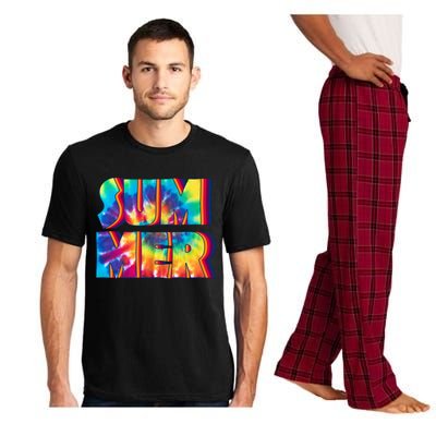 Summer Tie Dye Pajama Set