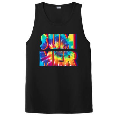 Summer Tie Dye PosiCharge Competitor Tank