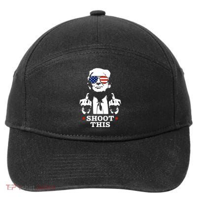 Shoot This Donald Trump You Missed 7-Panel Snapback Hat