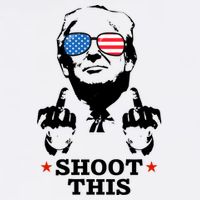 Shoot This Donald Trump You Missed Performance Shirt