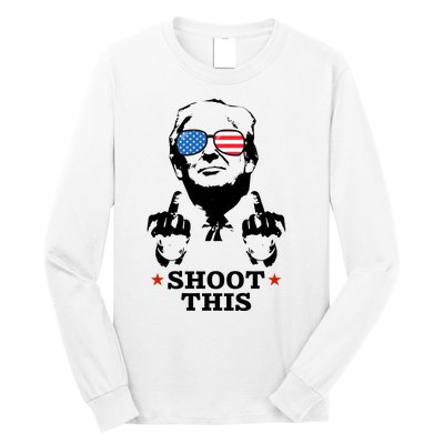 Shoot This Donald Trump You Missed Long Sleeve Shirt