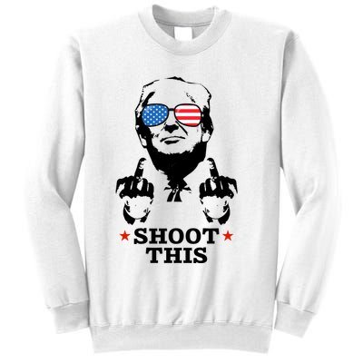 Shoot This Donald Trump You Missed Sweatshirt