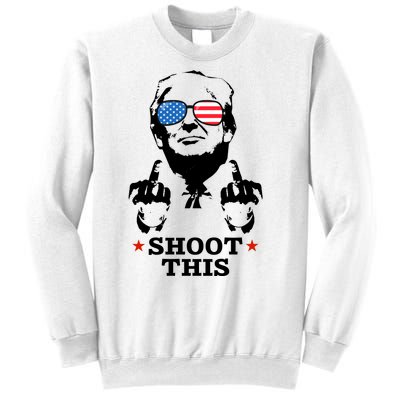 Shoot This Donald Trump You Missed Sweatshirt