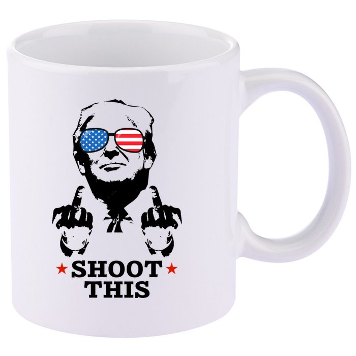 Shoot This Donald Trump You Missed 11oz C Handle Ceramic Mug
