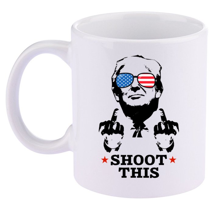 Shoot This Donald Trump You Missed 11oz C Handle Ceramic Mug