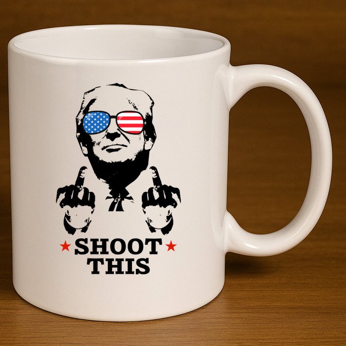 Shoot This Donald Trump You Missed 11oz C Handle Ceramic Mug