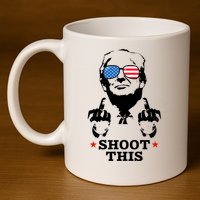 Shoot This Donald Trump You Missed 11oz C Handle Ceramic Mug