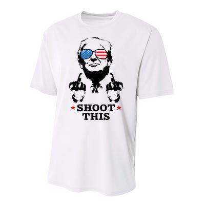 Shoot This Donald Trump You Missed Performance Sprint T-Shirt