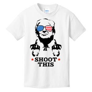 Shoot This Donald Trump You Missed Kids T-Shirt