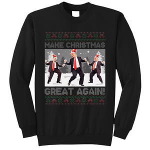 Santa Trump Dance Make Christmas Great Again Ugly Sweater Sweatshirt