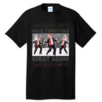 Santa Trump Dance Make Christmas Great Again Ugly Sweater Tall T-Shirt