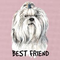Shih Tzu Dog 25L Jumbo Tote