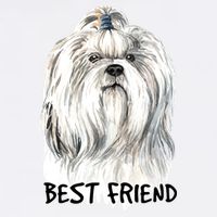 Shih Tzu Dog Sustainable Bucket Hat