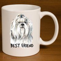 Shih Tzu Dog 11oz C Handle Ceramic Mug