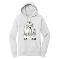 Shih Tzu Dog Women's Pullover Hoodie