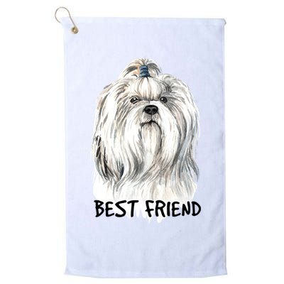 Shih Tzu Dog Golf Towel