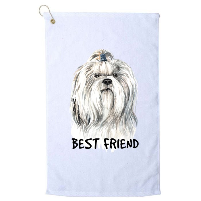 Shih Tzu Dog Platinum Collection Golf Towel