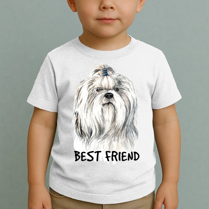 Shih Tzu Dog Toddler T-Shirt